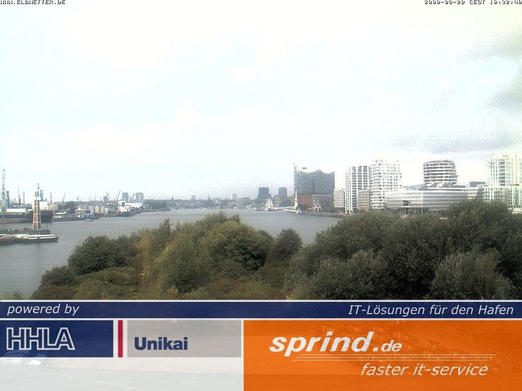 Archiv Foto Webcam Hamburg: Cruise Center Hafencity
