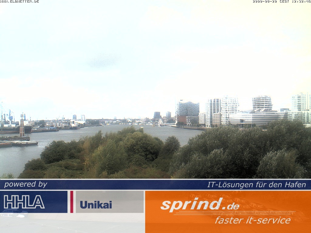 Archiv Foto Webcam Hamburg: Cruise Center Hafencity