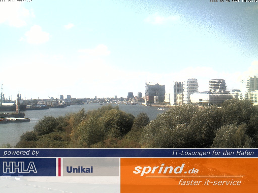 Archiv Foto Webcam Hamburg: Cruise Center Hafencity