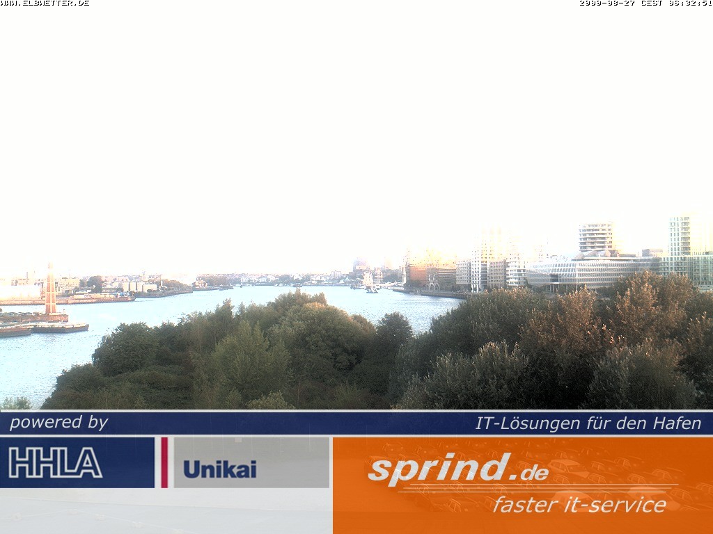 Archiv Foto Webcam Hamburg: Cruise Center Hafencity