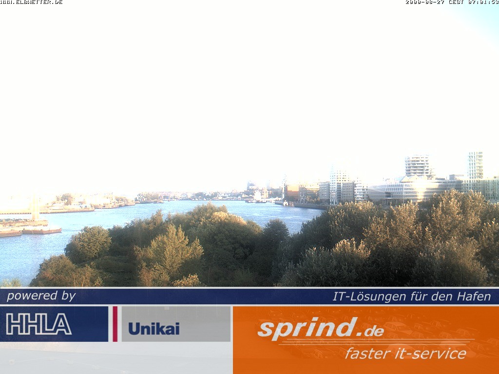 Archiv Foto Webcam Hamburg: Cruise Center Hafencity