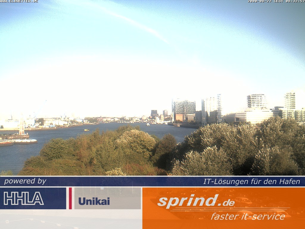 Archiv Foto Webcam Hamburg: Cruise Center Hafencity