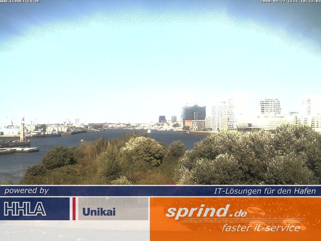 Archiv Foto Webcam Hamburg: Cruise Center Hafencity