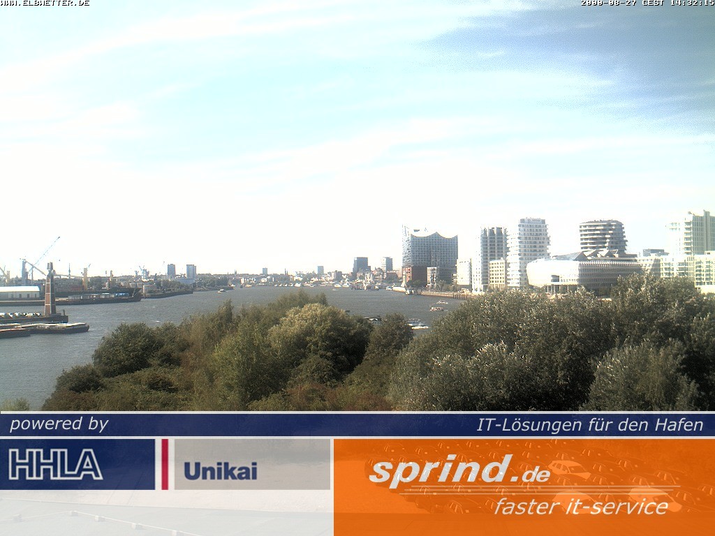 Archiv Foto Webcam Hamburg: Cruise Center Hafencity