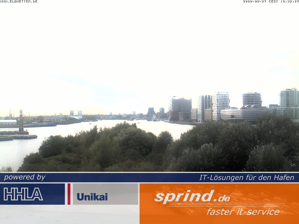 Archiv Foto Webcam Hamburg: Cruise Center Hafencity
