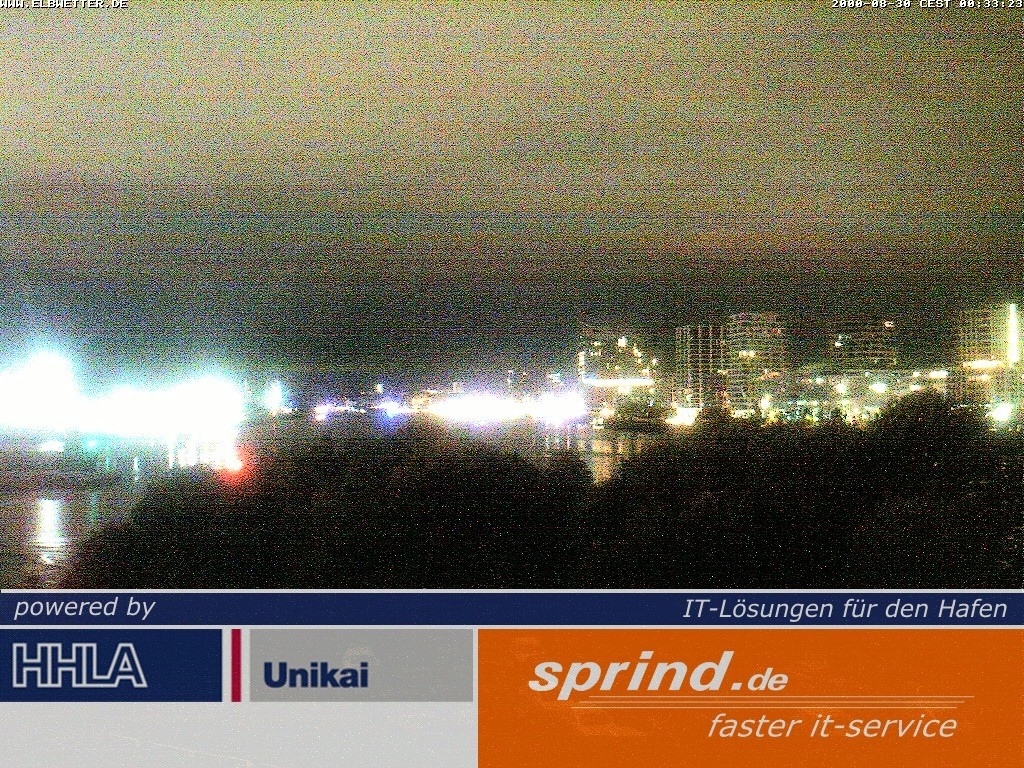 Archived image Webcam Hamburg Cruise Center