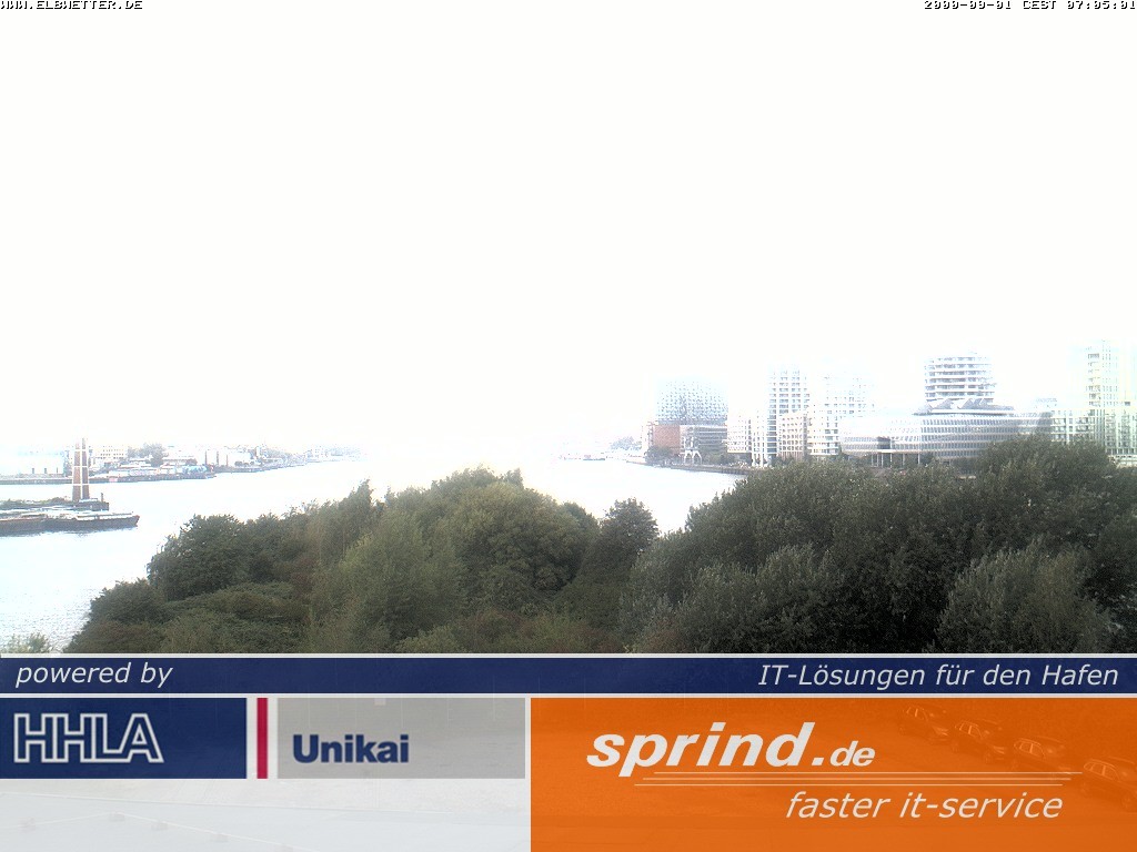 Archiv Foto Webcam Hamburg: Cruise Center Hafencity