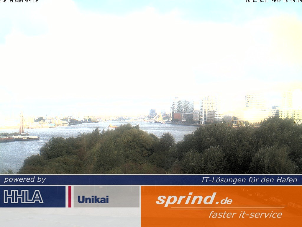 Archiv Foto Webcam Hamburg: Cruise Center Hafencity