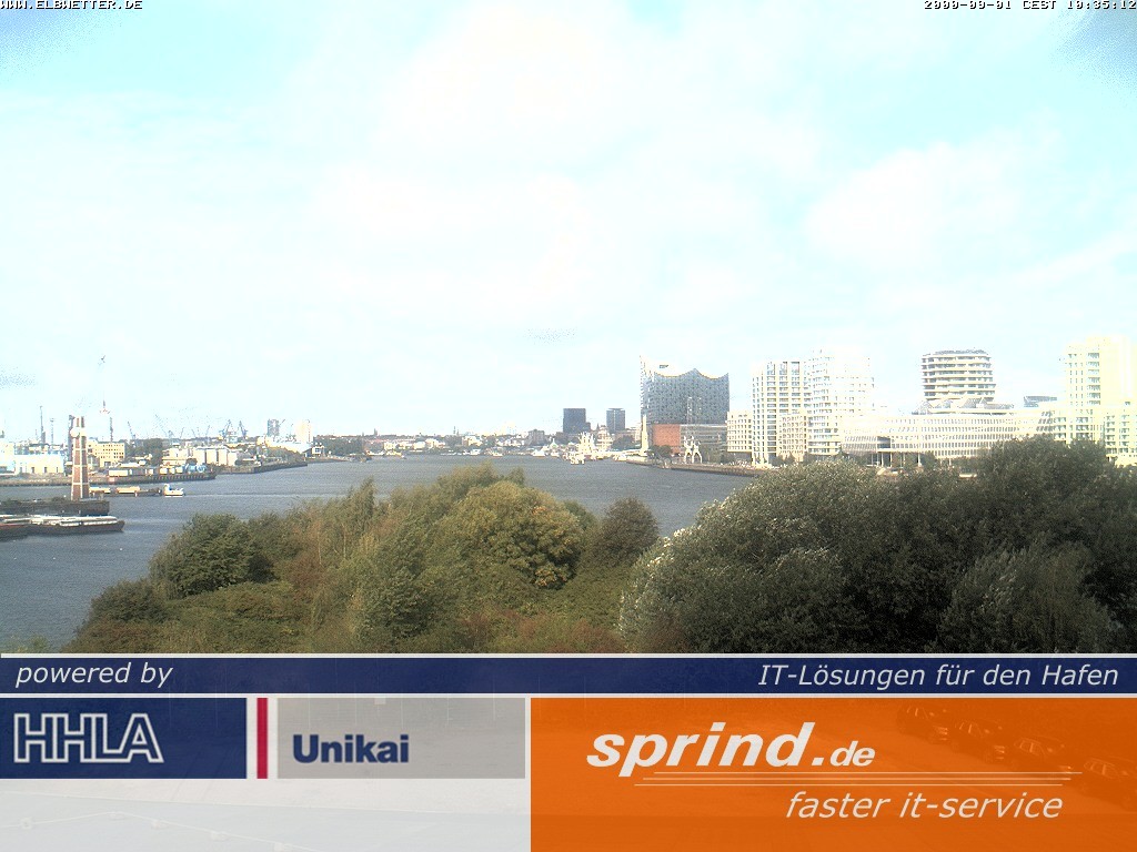 Archiv Foto Webcam Hamburg: Cruise Center Hafencity