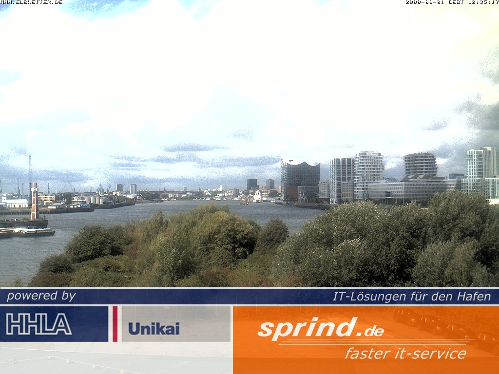 Archiv Foto Webcam Hamburg: Cruise Center Hafencity