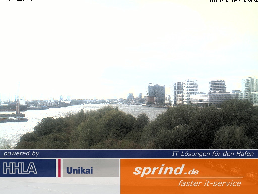 Archiv Foto Webcam Hamburg: Cruise Center Hafencity