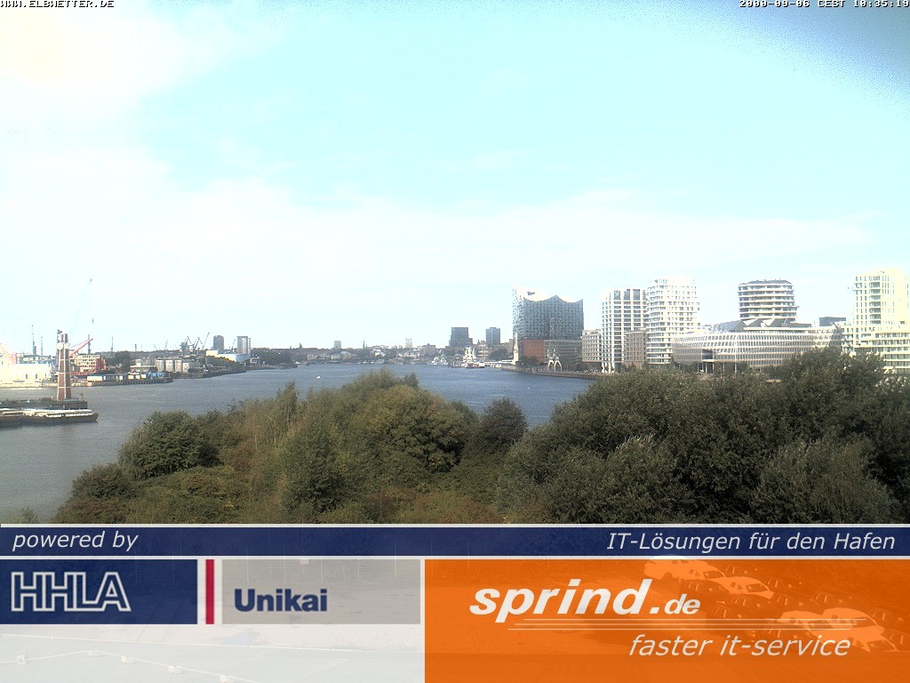 Archiv Foto Webcam Hamburg: Cruise Center Hafencity
