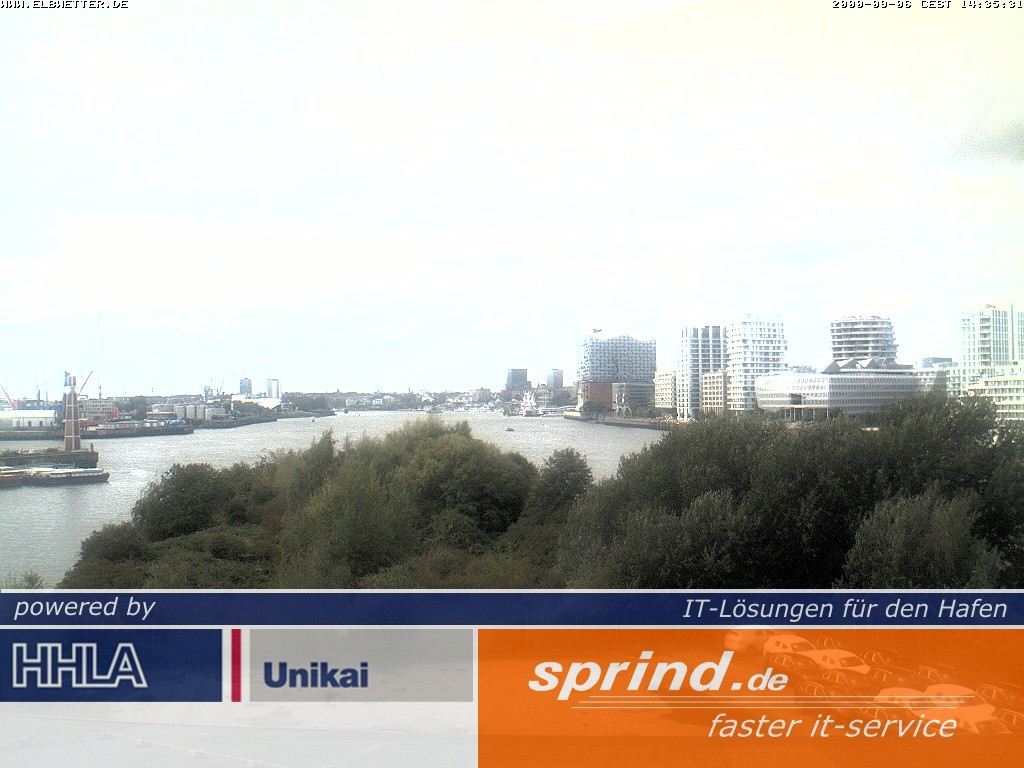 Archiv Foto Webcam Hamburg: Cruise Center Hafencity