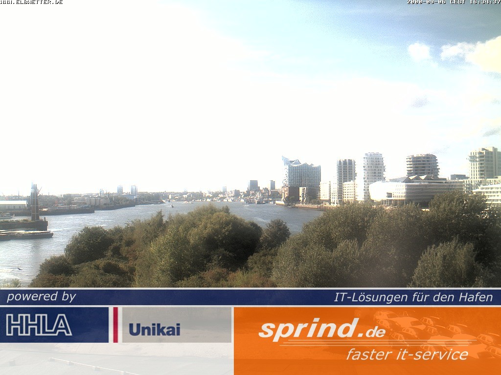 Archiv Foto Webcam Hamburg: Cruise Center Hafencity