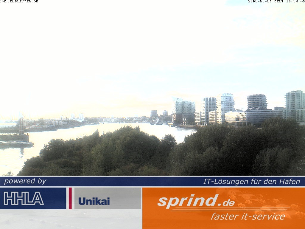 Archiv Foto Webcam Hamburg: Cruise Center Hafencity