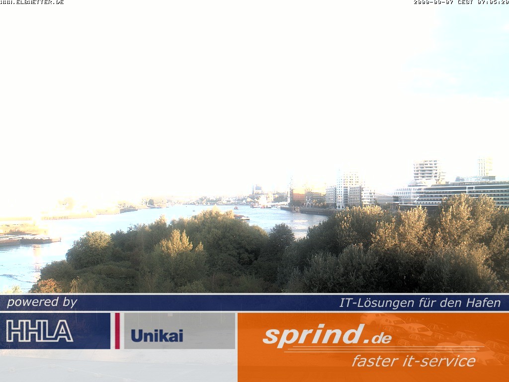 Archiv Foto Webcam Hamburg: Cruise Center Hafencity