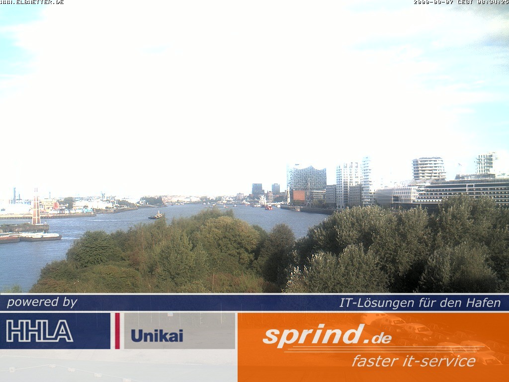 Archiv Foto Webcam Hamburg: Cruise Center Hafencity