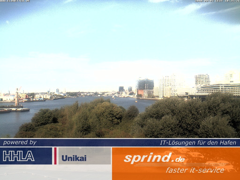 Archiv Foto Webcam Hamburg: Cruise Center Hafencity