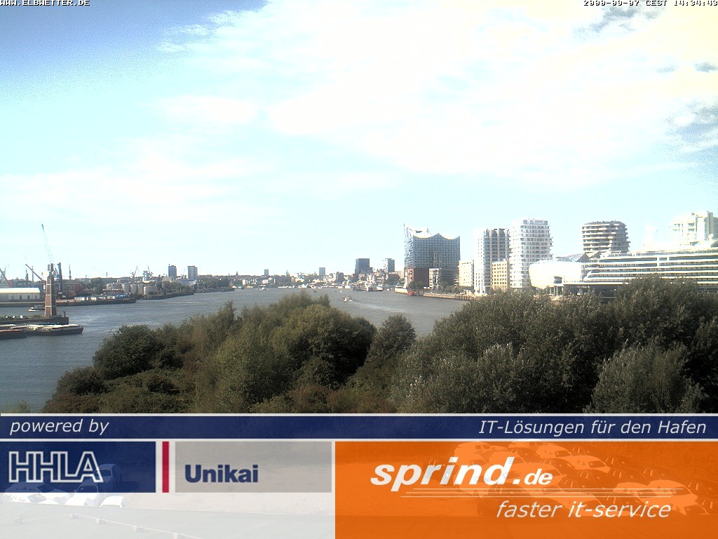 Archiv Foto Webcam Hamburg: Cruise Center Hafencity