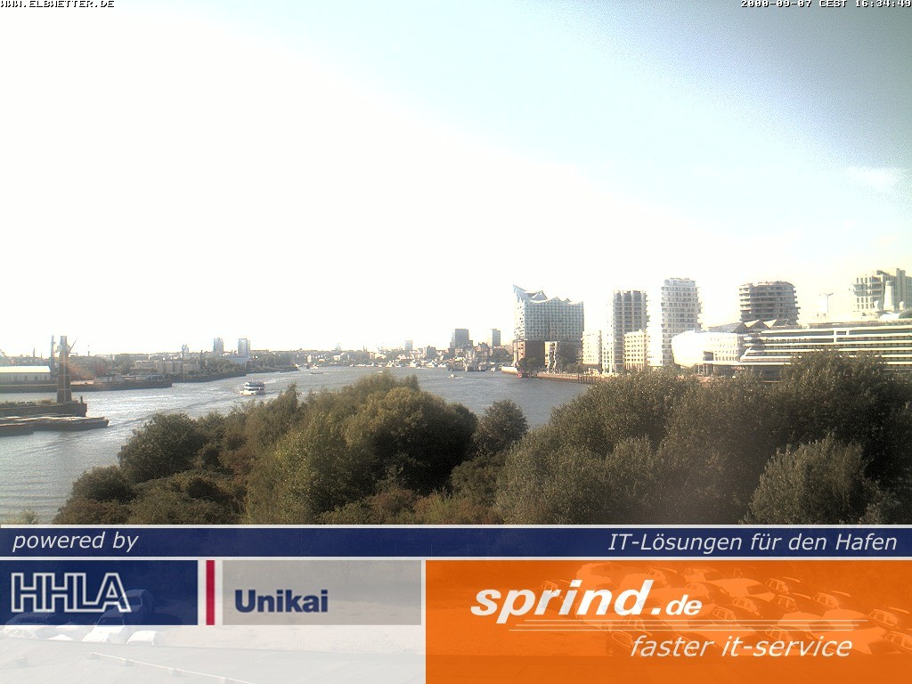 Archiv Foto Webcam Hamburg: Cruise Center Hafencity