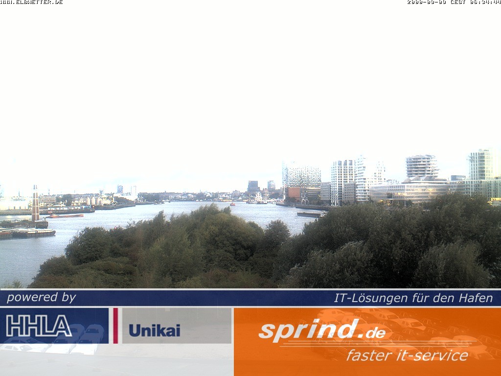 Archiv Foto Webcam Hamburg: Cruise Center Hafencity