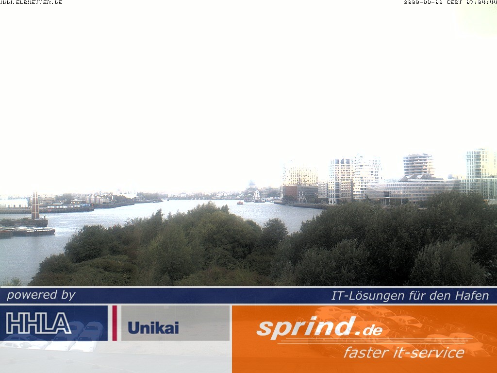 Archiv Foto Webcam Hamburg: Cruise Center Hafencity