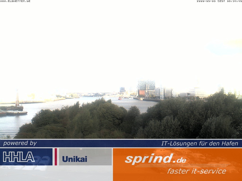 Archiv Foto Webcam Hamburg: Cruise Center Hafencity