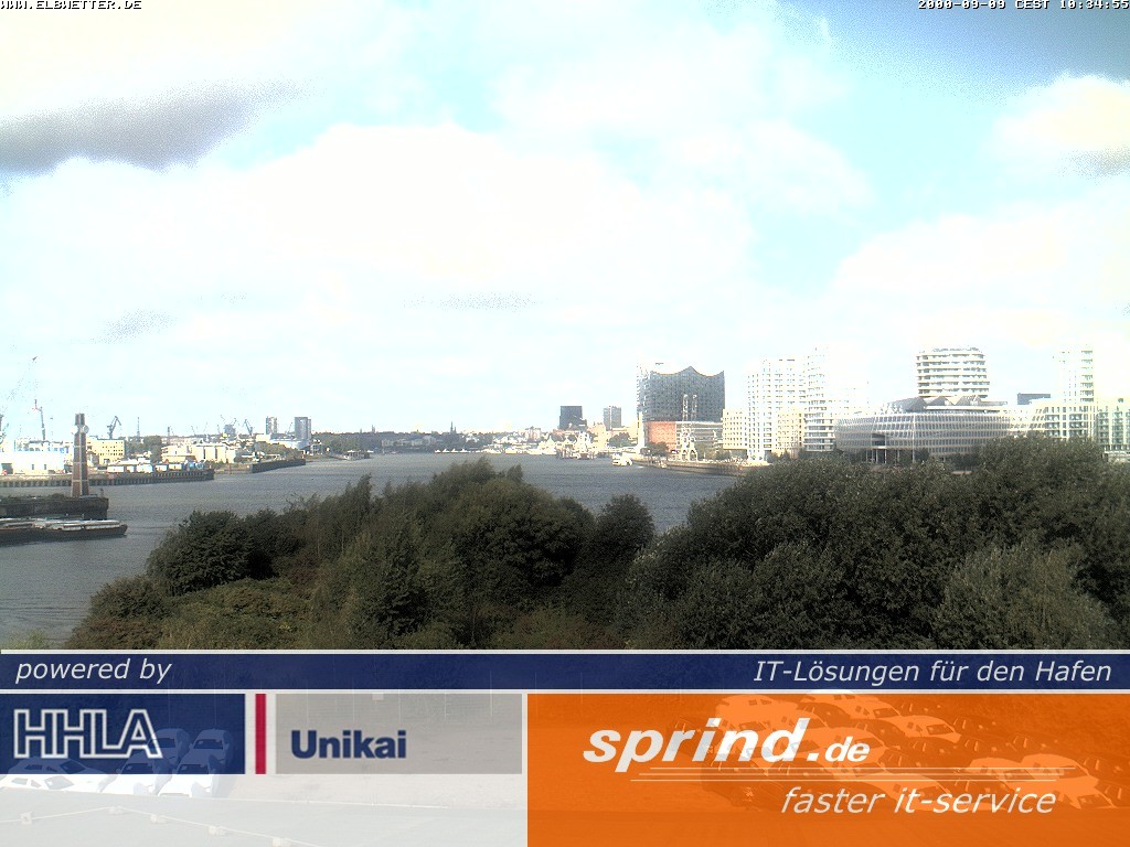 Archiv Foto Webcam Hamburg: Cruise Center Hafencity