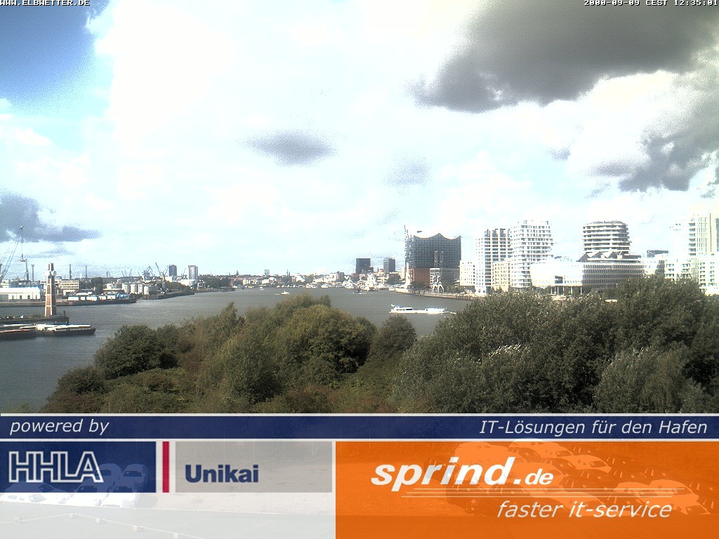 Archiv Foto Webcam Hamburg: Cruise Center Hafencity