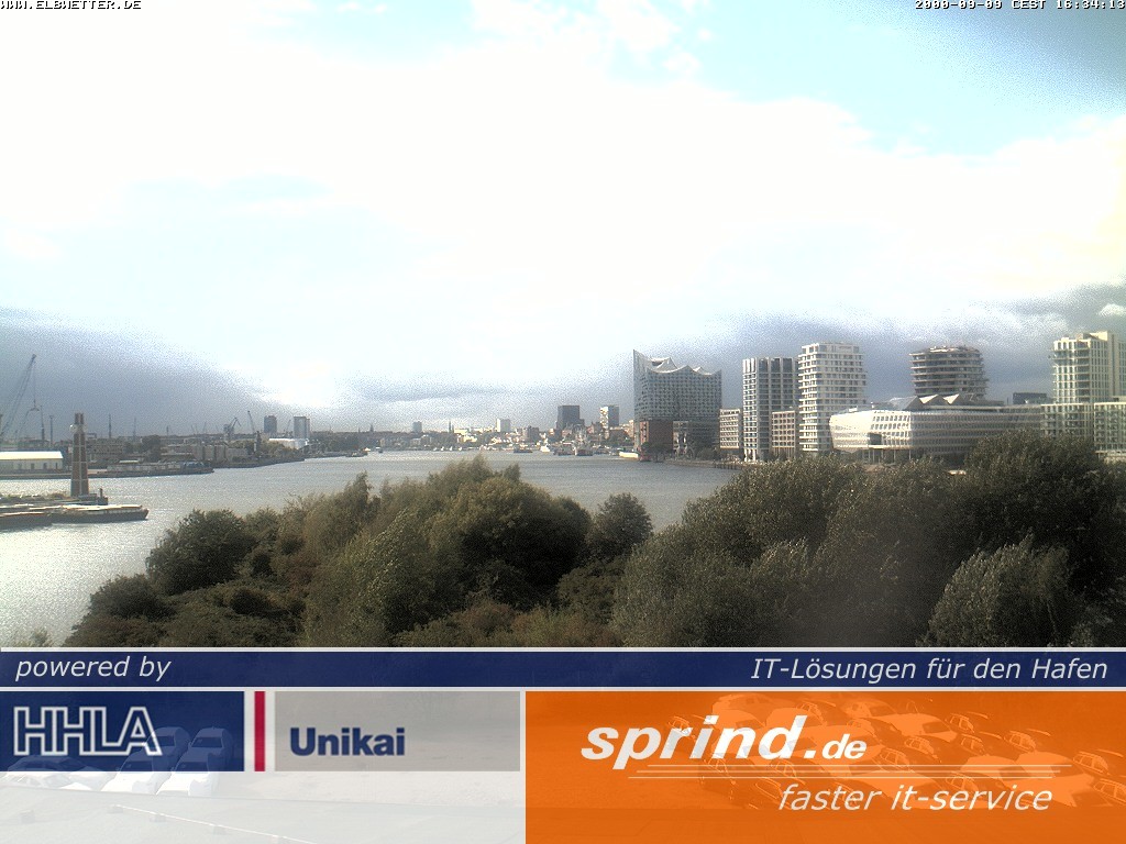 Archiv Foto Webcam Hamburg: Cruise Center Hafencity