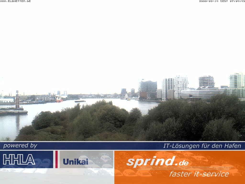 Archiv Foto Webcam Hamburg: Cruise Center Hafencity