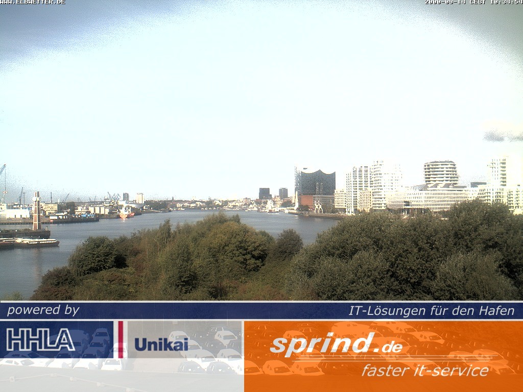 Archiv Foto Webcam Hamburg: Cruise Center Hafencity