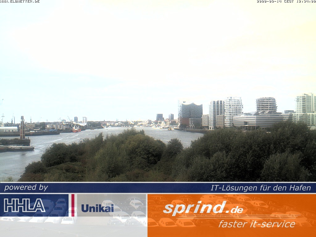 Archiv Foto Webcam Hamburg: Cruise Center Hafencity