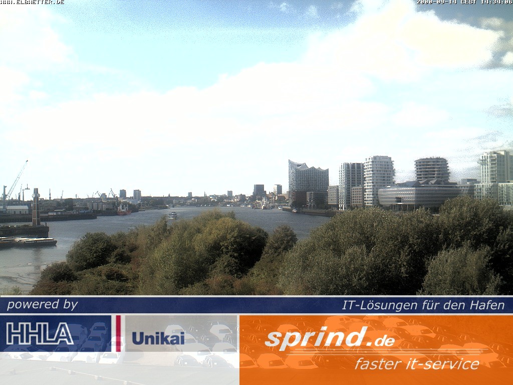Archiv Foto Webcam Hamburg: Cruise Center Hafencity