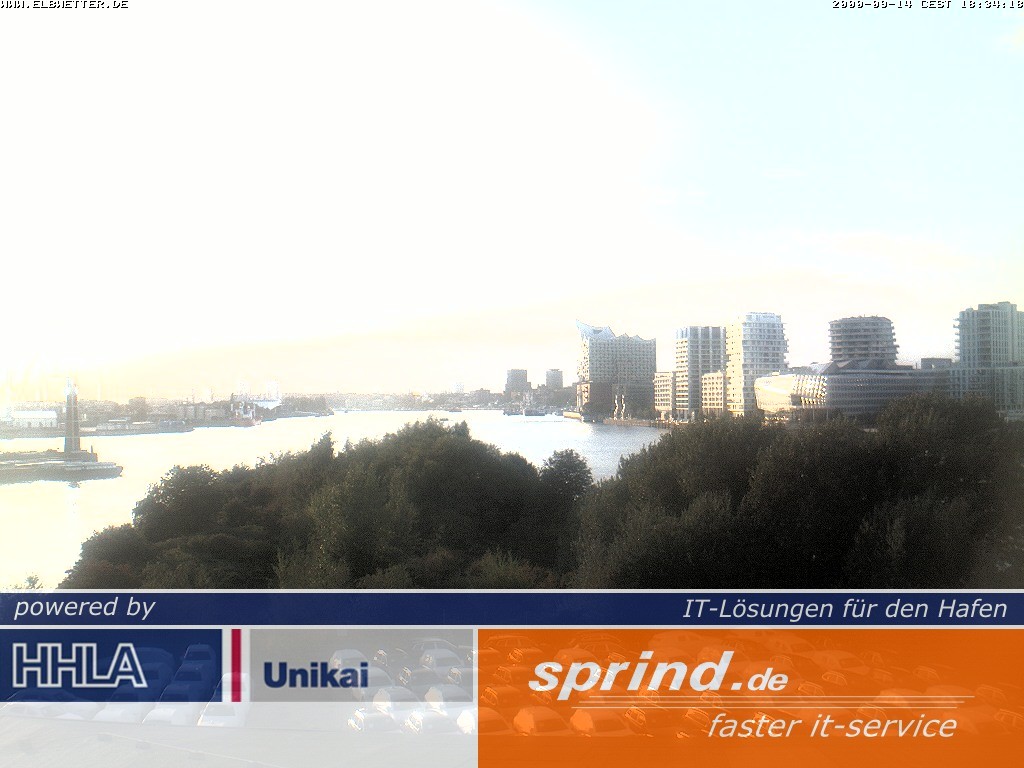 Archiv Foto Webcam Hamburg: Cruise Center Hafencity