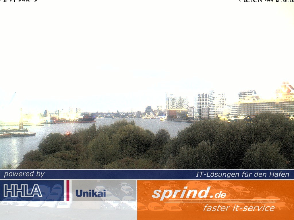 Archiv Foto Webcam Hamburg: Cruise Center Hafencity