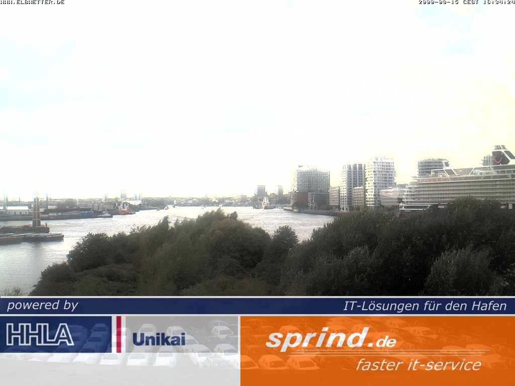 Archiv Foto Webcam Hamburg: Cruise Center Hafencity