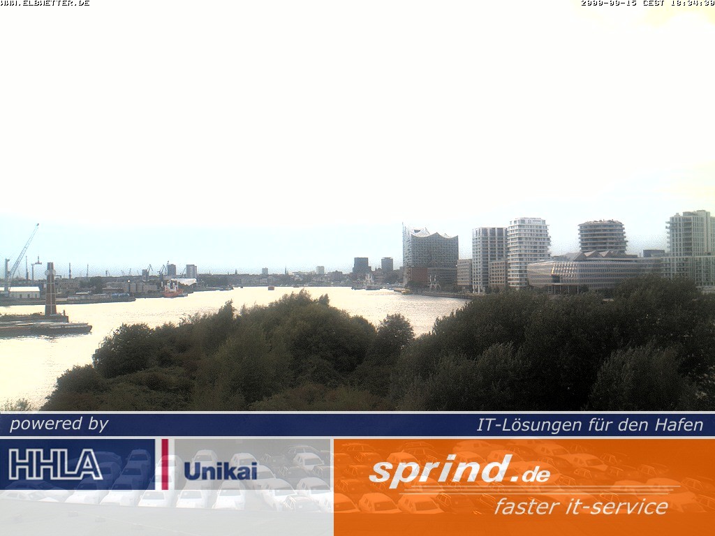 Archiv Foto Webcam Hamburg: Cruise Center Hafencity