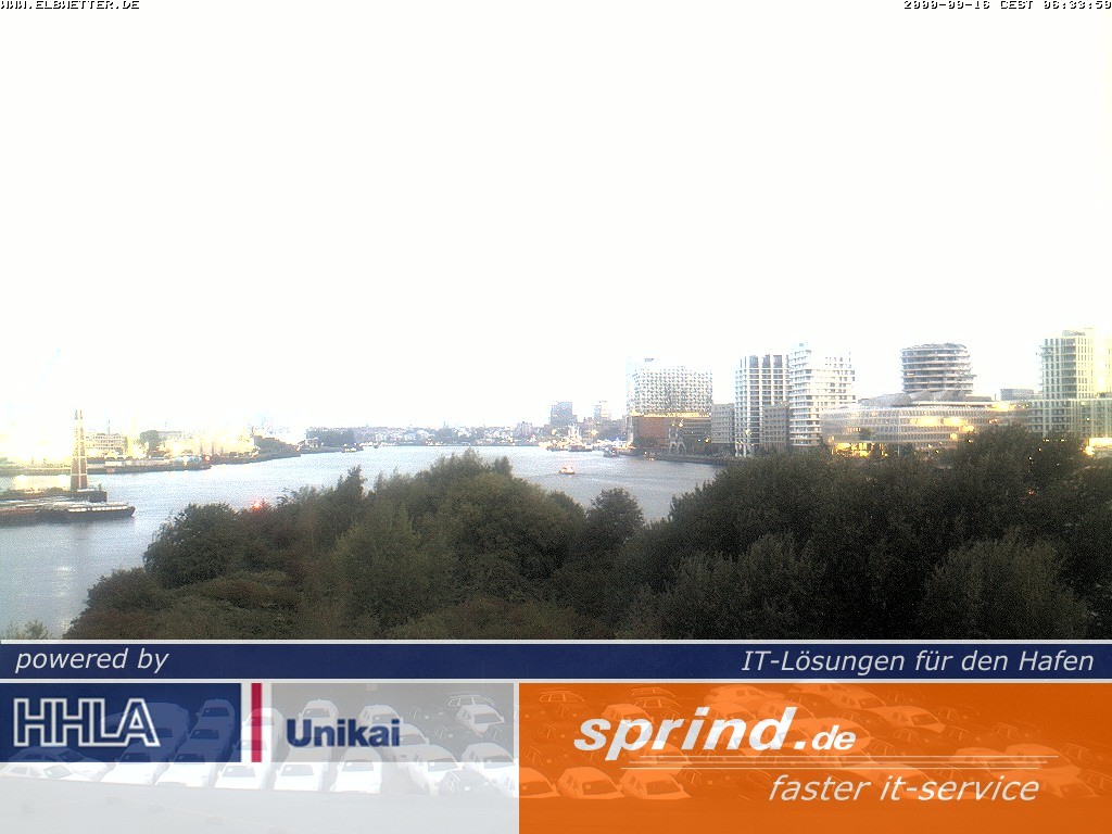Archiv Foto Webcam Hamburg: Cruise Center Hafencity