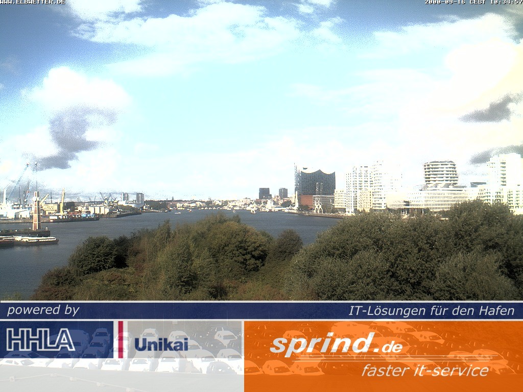 Archiv Foto Webcam Hamburg: Cruise Center Hafencity