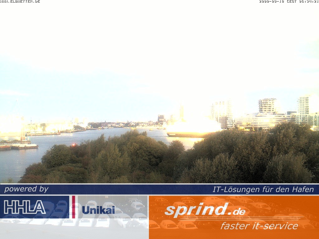 Archiv Foto Webcam Hamburg: Cruise Center Hafencity