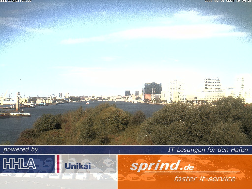 Archiv Foto Webcam Hamburg: Cruise Center Hafencity