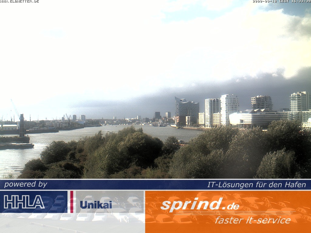 Archiv Foto Webcam Hamburg: Cruise Center Hafencity