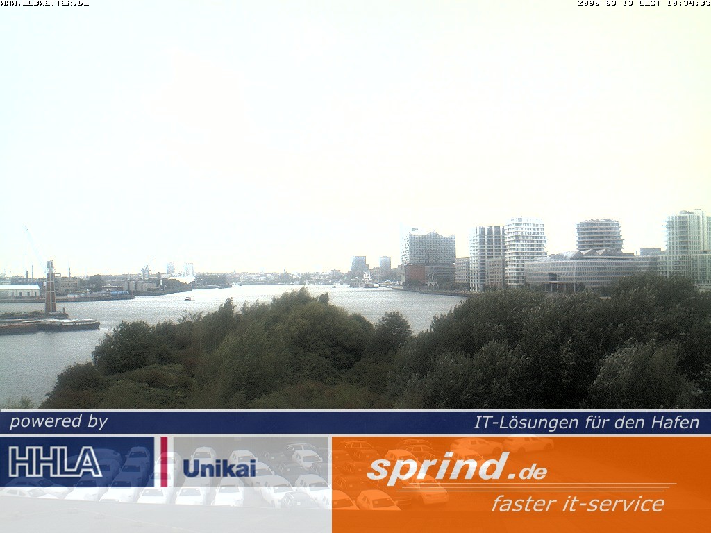 Archiv Foto Webcam Hamburg: Cruise Center Hafencity