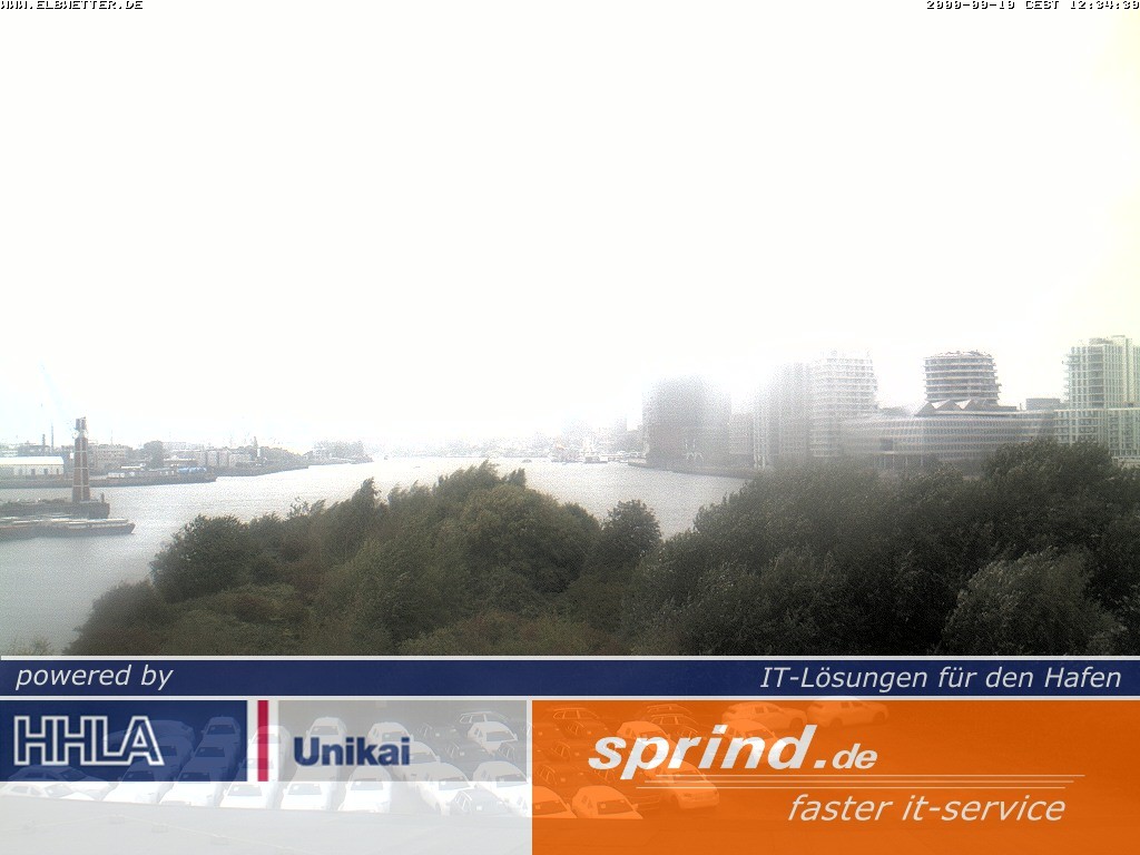 Archiv Foto Webcam Hamburg: Cruise Center Hafencity