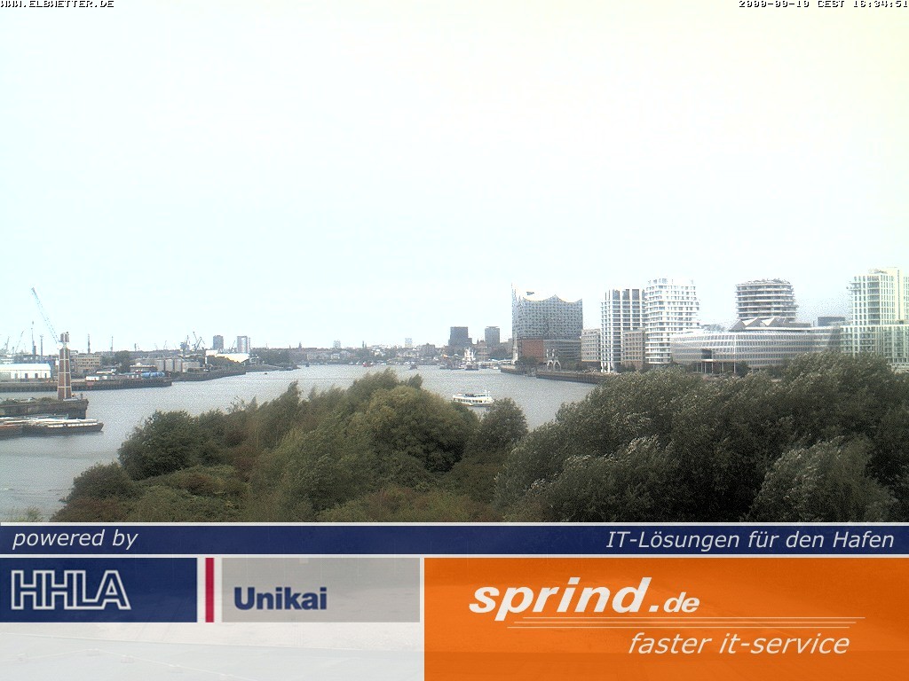 Archiv Foto Webcam Hamburg: Cruise Center Hafencity