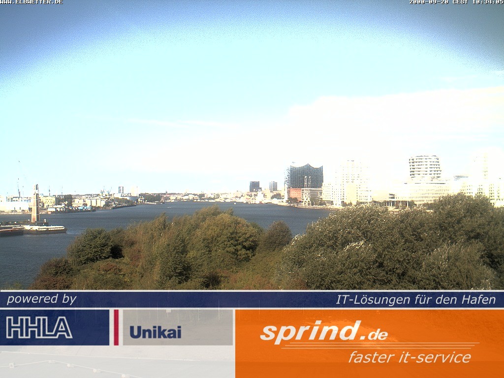 Archiv Foto Webcam Hamburg: Cruise Center Hafencity