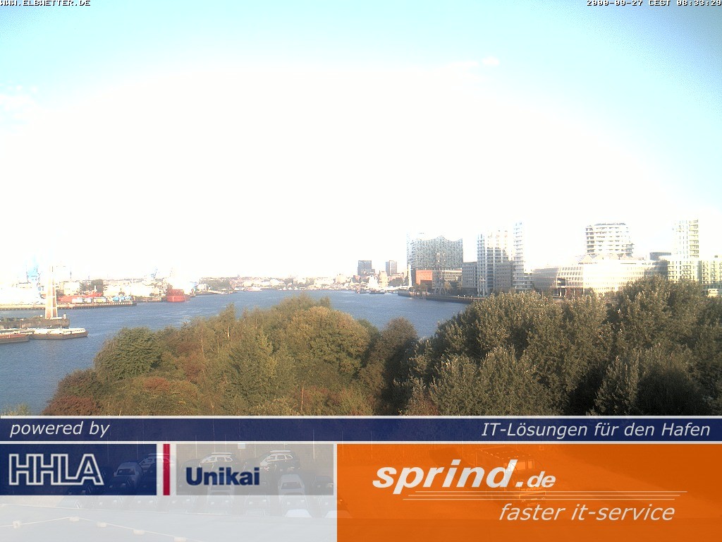 Archiv Foto Webcam Hamburg: Cruise Center Hafencity