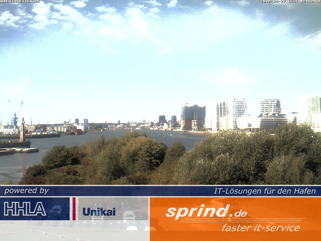 Archiv Foto Webcam Hamburg: Cruise Center Hafencity