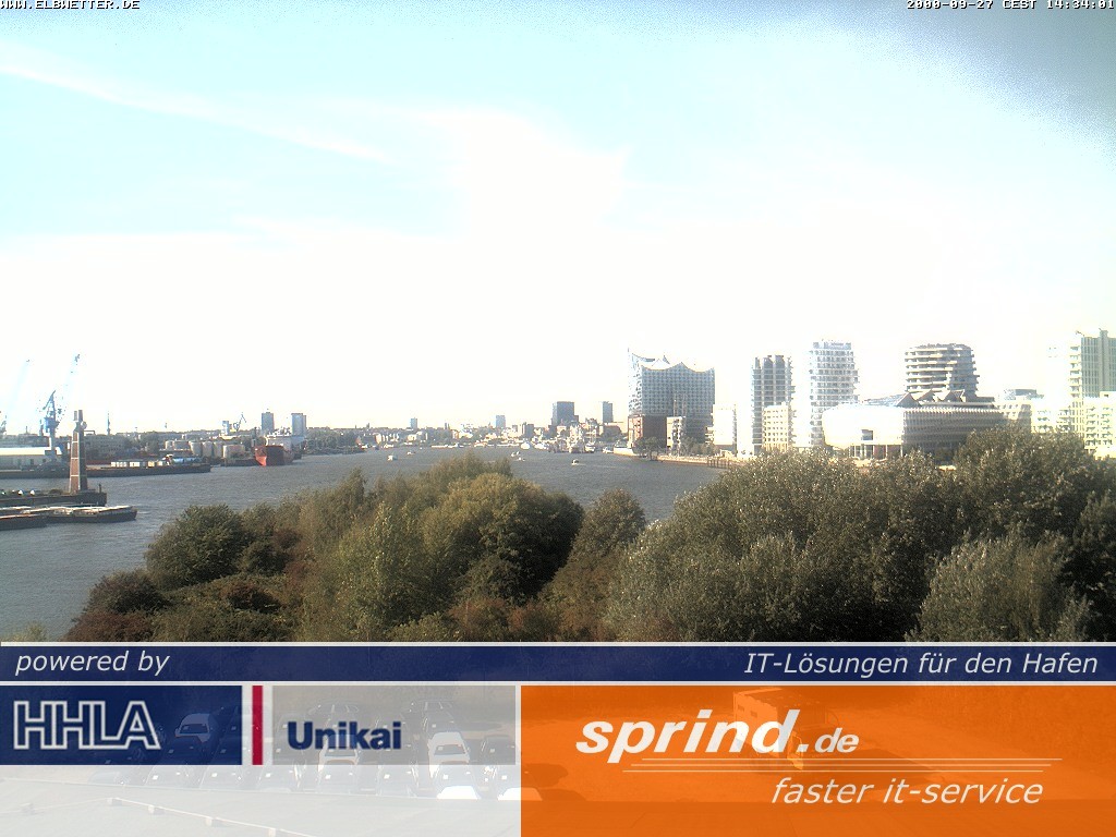 Archiv Foto Webcam Hamburg: Cruise Center Hafencity